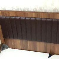 تخت دو نفره شرکتی آپادانا بهمراه ست تشک و پاتختی|تخت و سرویس خواب|تهران, امجدیه (خاقانی)|دیوار