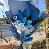 گل مخملی|گل مصنوعی|مریوان, |دیوار