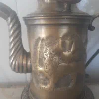 سماور زقالی خیلی قدیمی|کلکسیون اشیاء عتیقه|نیشابور, ریوند|دیوار