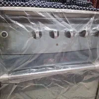 گاز ۵شعله طرح فر   زمان دار|اجاق گاز و لوازم برقی پخت‌وپز|بندرعباس, |دیوار