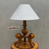 آباژور رومیزی تمام چوب|چراغ خواب و آباژور|تهران, شوش (باغ آذری)|دیوار