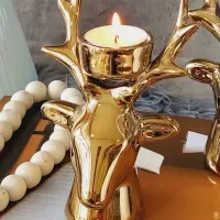 جاشمعی گوزن طلایی کاملاً نو|زیورآلات و اکسسوری|فردیس, سرحد آباد|دیوار