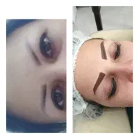 میکروبلدینگ تغییررنگ ابروی تیره منزل خودتون|خدمات آرایشگری و زیبایی|رشت, توشیبا|دیوار