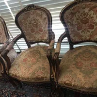 مبل استیل ۷ نفره همراه ۱۲ صندلی غذاخوری استیل|مبلمان خانگی و میز عسلی|اصفهان, مسجد مصلی|دیوار