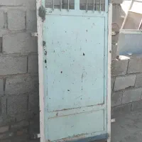 درب اتاق آهن قدیمی  نونو