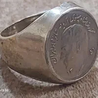 انگشتر نقره پهلوی