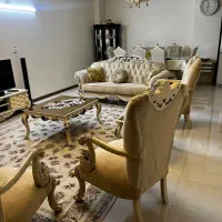 مبل هشت نفره چوب راش|مبلمان خانگی و میز عسلی|تهران, زرکش|دیوار