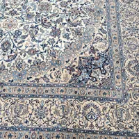 فرش دستباف نایین 24 متری در حد نو|فرش|اصفهان, نقش جهان|دیوار