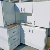 فروش ۴متر کابینت آشپزخانه تمام فلز ورق گالوانیزه