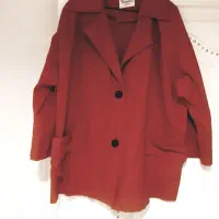 کت آجری رنگ با تخفیف