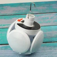 چراغ شارژی ۵ پره آویز خورشیدی اضطراری لامپ سیار|لامپ و چراغ|شیراز, بازار|دیوار