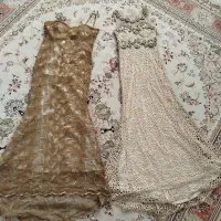 لباس مجلسی دو عدد|لباس|باغستان, |دیوار