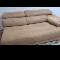 ی دست مبل راحتی جنس چوب وپارچه خیلی خوب