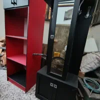 کمد ویترینی سالم و تمیز، سینک ظرفشویی سالم|بوفه، ویترین، کنسول|نوشهر, |دیوار