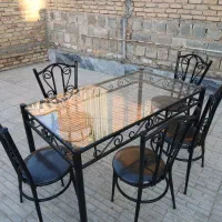 میز غذا خوری 6 نفره