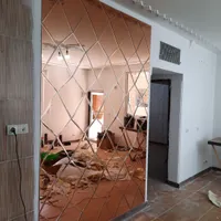 کابینت آینه دکوراتیوکاغذ دیواری بین کابینتی ترمو|خدمات پیشه و مهارت|کرمان, |دیوار