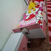 تخت دخترانه با تشک