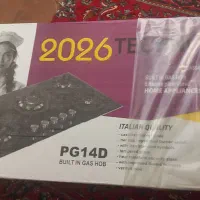 گاز رومیزی صفحه شیشه ای ترموکوپل دار تکنو 2026