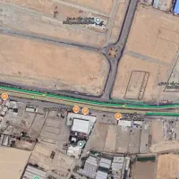 300 متر زمین - پاکدشت -رو به روی شهرک شنزار-تک برگ