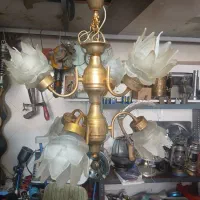 لوستر برنجی