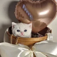 بریتیش شورت هیر رنگ کاراملی خاص