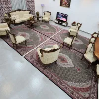 فرش۶متری ریزماهی تبریز گردویی نوآکبندمناسب جهیزیه