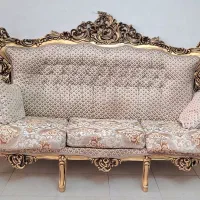 موبل سلطنتی ۷نفره|مبلمان خانگی و میز عسلی|زنجان, |دیوار