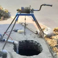 چاه کن مغنی لایروبی و مقنی چاه فاضلاب کلامشهد چاکن