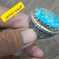 انگشتر نقره فیروزه نیشابور