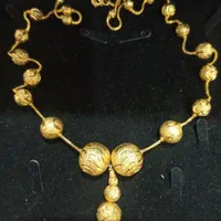 گردنبند بلند طرح گوی عربستانی