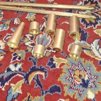 اینه شمعدون برنج ابکاری|آینه|مشهد, بهمن|دیوار