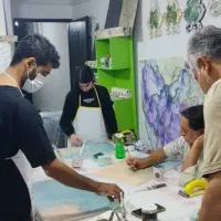 آموزش میکروسمنت و پتینه|صنایع دستی و سایر لوازم تزئینی|رشت, نظری|دیوار