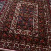 فرش دست بافت خشتی گل پتویی چال اشتری شهرکرد