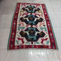 گلیم دست بافت ۳ متری|گلیم، جاجیم، گبه|رشت, فرزانه|دیوار