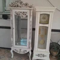 ست بوفه وساعت ایستاده