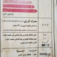 یخچال فریزر اسنوا 28 فوت سیلور|یخچال و فریزر|یاسوج, |دیوار