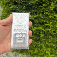 فروش شمش نقره ندیر