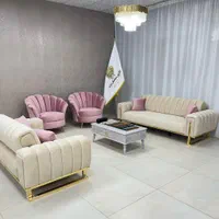 مبل چستر صدفی کد ۰۱۲|مبلمان خانگی و میز عسلی|زنجان, |دیوار