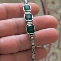 دستبند نقره ایتالیا|جواهرات|کرمانشاه, |دیوار