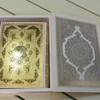قرآن عروس با جلد سفید و چاپ نفیس
