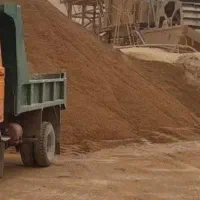 شن ماسه پوکه مخلوط آهک خاک باغچه مصالح ساختمانی|مصالح و تجهیزات ساختمان|اردبیل, |دیوار