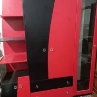 کمد ام دی اف ویترین دار