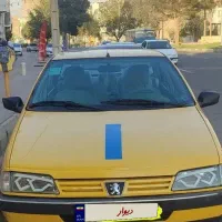 تاکسی پژو 405 مدل 96،بی رنگ و کم کارکرد