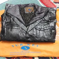 کاپشن چرم ترک اصل  (مردانه )