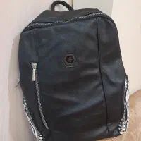 کیف کوله پشتی چرم طبیعی