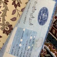 دو تخته فرش نه متری سرمه ای با یک کناره در حد نو|فرش|تهران, شوش (باغ آذری)|دیوار