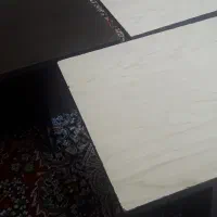 میز جلو مبلی با شیشه دودی  و ۳ عدد عسلی|مبلمان خانگی و میز عسلی|بروجرد, |دیوار
