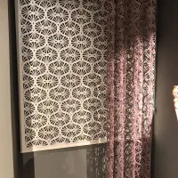 پرده جدید (لیزر و تولیدپارچه مخمل و حریر ، زبرا)|پرده، رانر، رومیزی|تهران, یافت آباد شمالی|دیوار