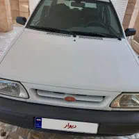 پراید ۱۳۱ سفیدمدل ۹۸ بی رنگ شاسی پلمب