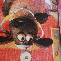 فرش کودک با یک روفرشی کشدار